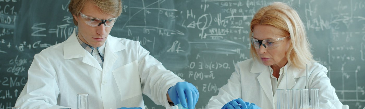 Researchers working in Catalysis